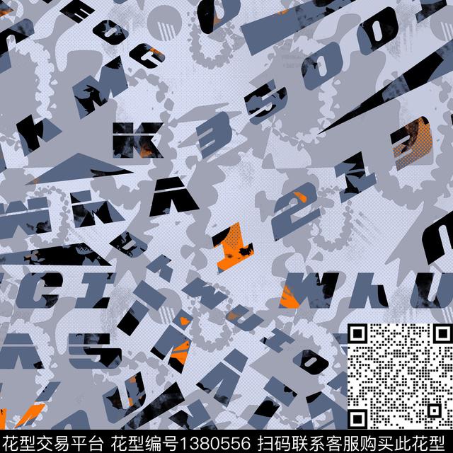 几何纸印花字母传统印花华亿平台下载（图片编号: 1380556） - 瓦栏（Walan）