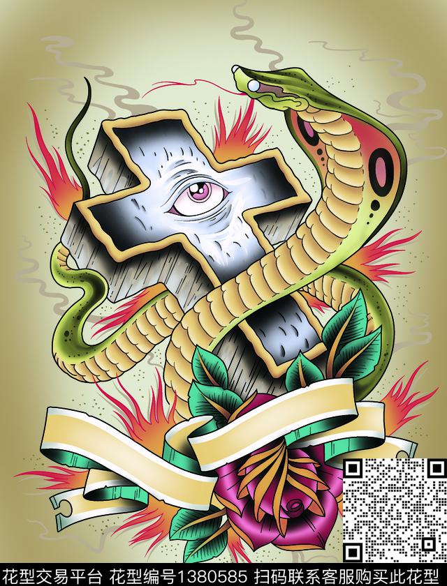 男装定位花蛇女装定位花数码印花华亿平台下载（图片编号: 1380585） - 瓦栏（Walan）