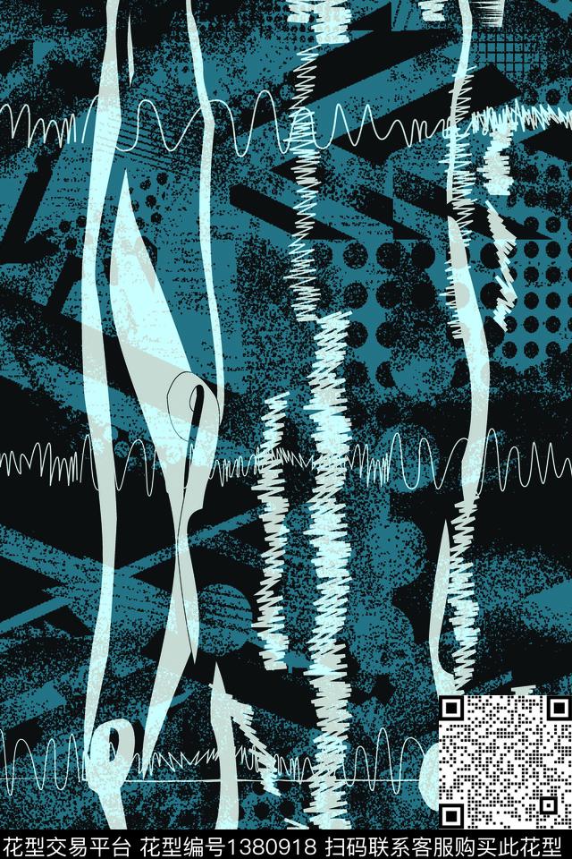 男装满版花字母迷彩传统印花华亿平台下载（图片编号: 1380918） - 瓦栏（Walan）