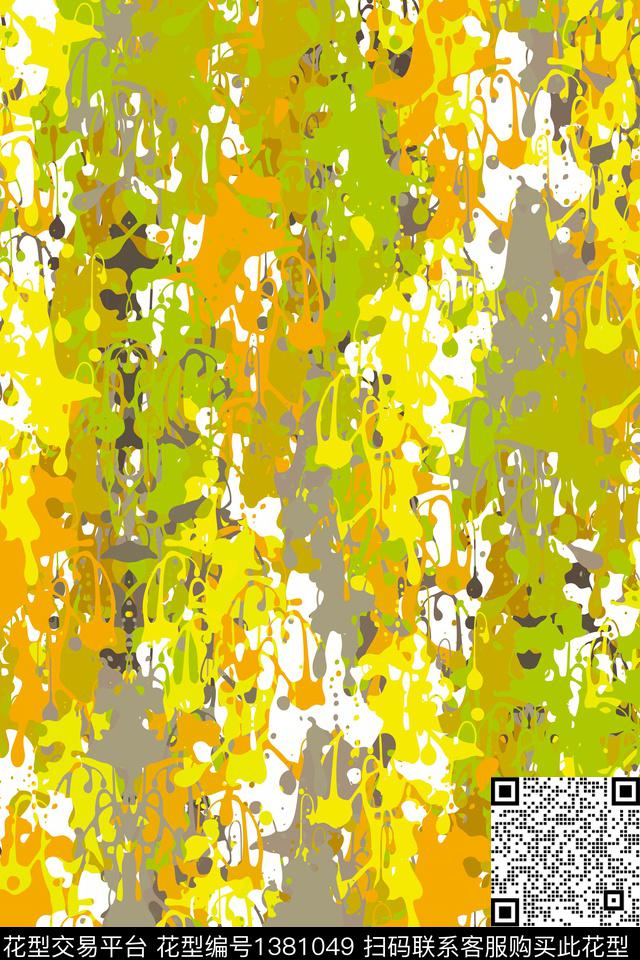 抽象男装家居服户外传统印花华亿平台下载（图片编号: 1381049） - 瓦栏（Walan）