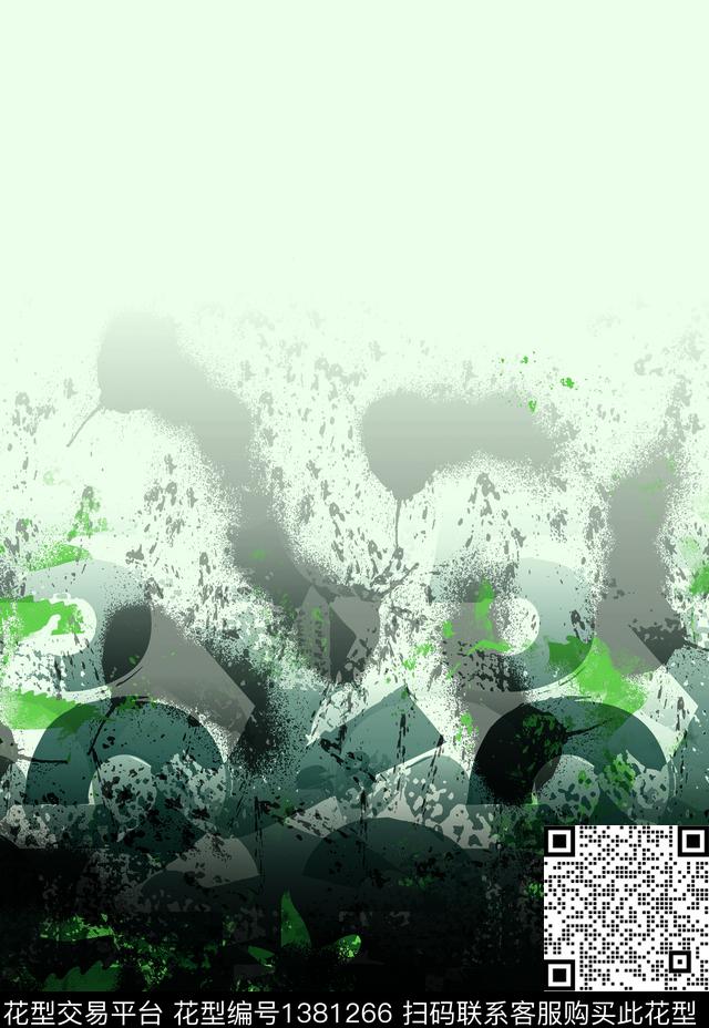 几何纸印花抽象男装传统印花华亿平台下载（图片编号: 1381266） - 瓦栏（Walan）