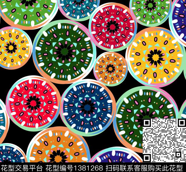 时尚鞋子圆形传统印花华亿平台下载（图片编号: 1381268） - 瓦栏（Walan）