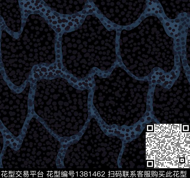 学院几何简约传统印花华亿平台下载（图片编号: 1381462） - 瓦栏（Walan）