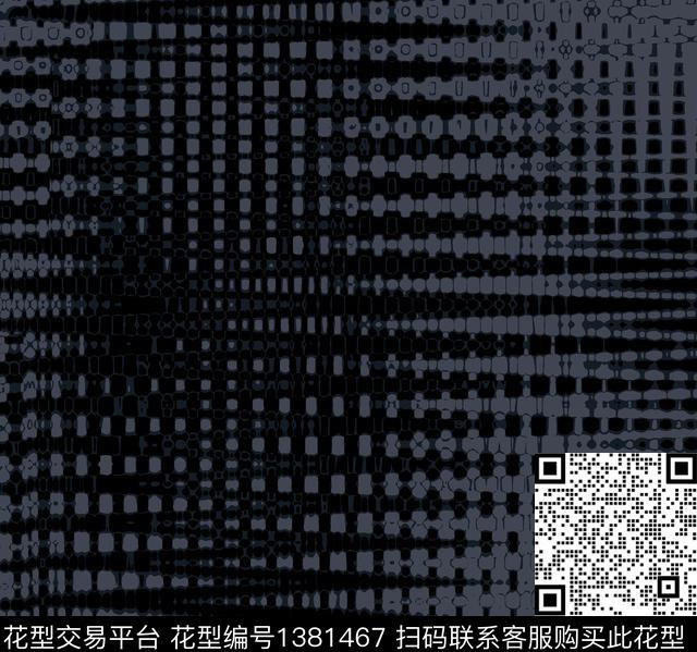 学院几何简约传统印花华亿平台下载（图片编号: 1381467） - 瓦栏（Walan）