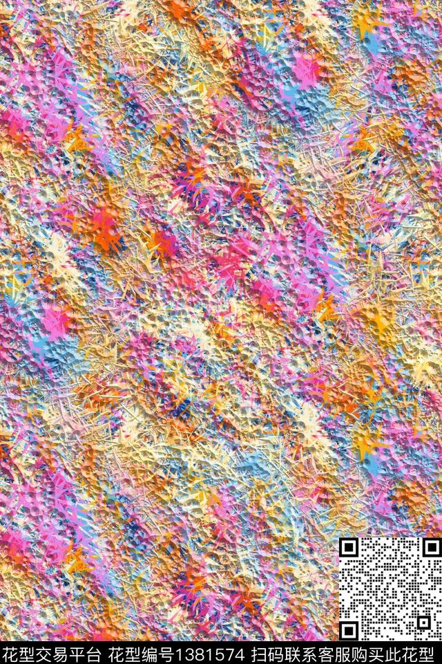 运动服抽象男装运动数码印花华亿平台下载（图片编号: 1381574） - 瓦栏（Walan）