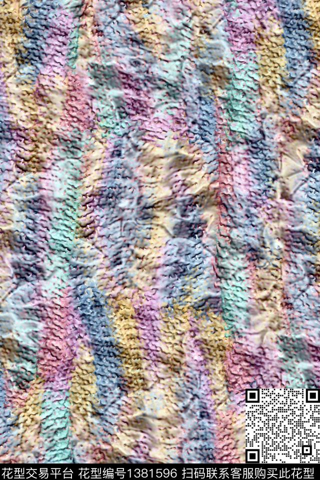 时尚运动服抽象男装数码印花华亿平台下载（图片编号: 1381596） - 瓦栏（Walan）