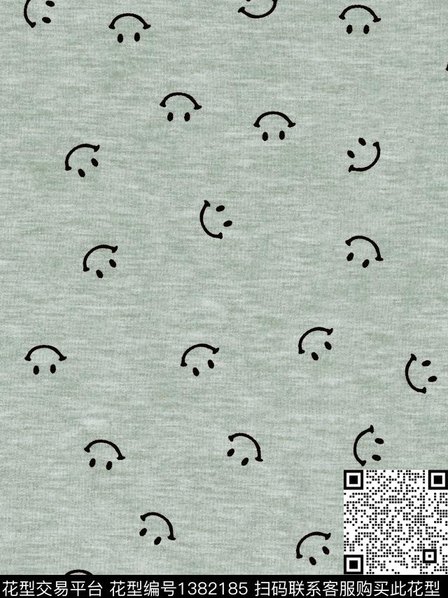 几何抽象卡通数码印花华亿平台下载（图片编号: 1382185） - 瓦栏（Walan）