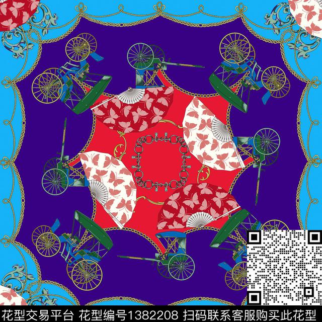 时尚民族风复古数码印花华亿平台下载（图片编号: 1382208） - 瓦栏（Walan）