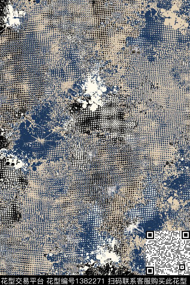 抽象男装家居服户外传统印花华亿平台下载（图片编号: 1382271） - 瓦栏（Walan）