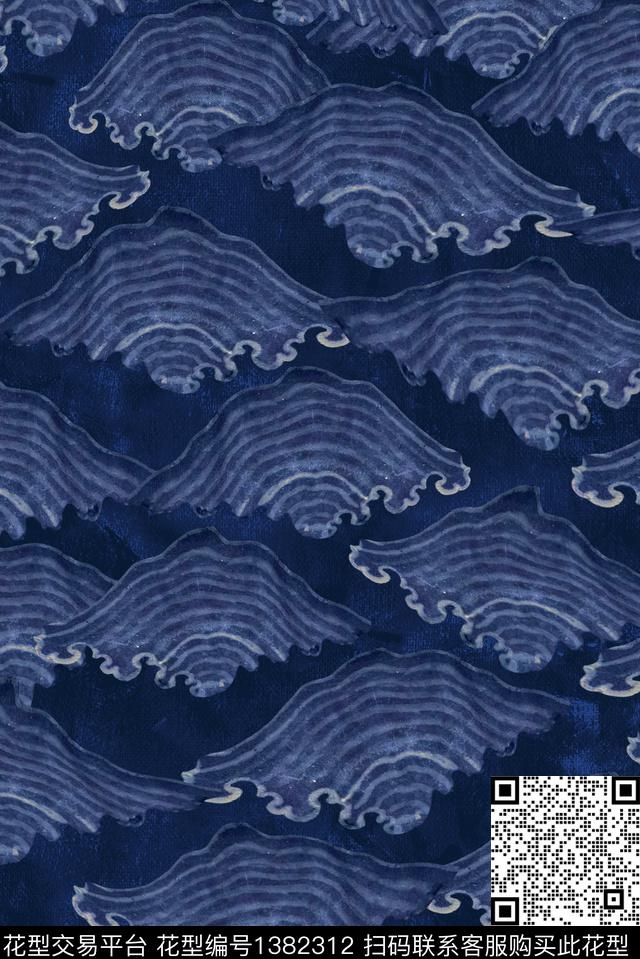 民族风休闲数码印花华亿平台下载（图片编号: 1382312） - 瓦栏（Walan）