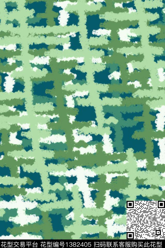 抽象男装家居服户外传统印花华亿平台下载（图片编号: 1382405） - 瓦栏（Walan）