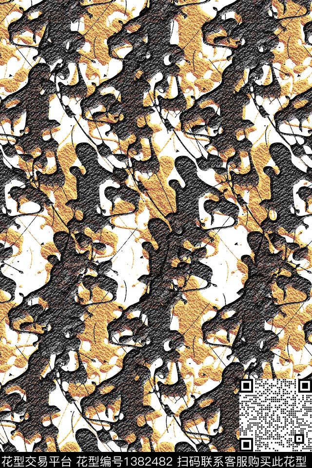 抽象男装家居服户外传统印花华亿平台下载（图片编号: 1382482） - 瓦栏（Walan）