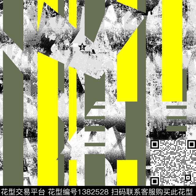 几何纸印花抽象男装传统印花华亿平台下载（图片编号: 1382528） - 瓦栏（Walan）