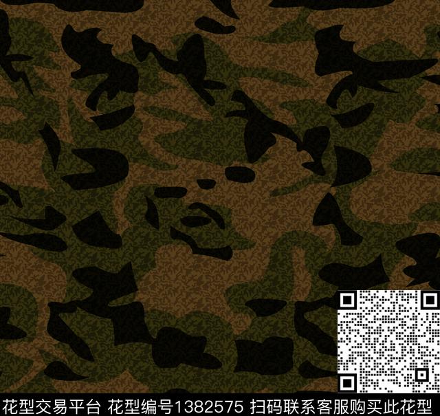 几何男装大牌风数码印花华亿平台下载（图片编号: 1382575） - 瓦栏（Walan）