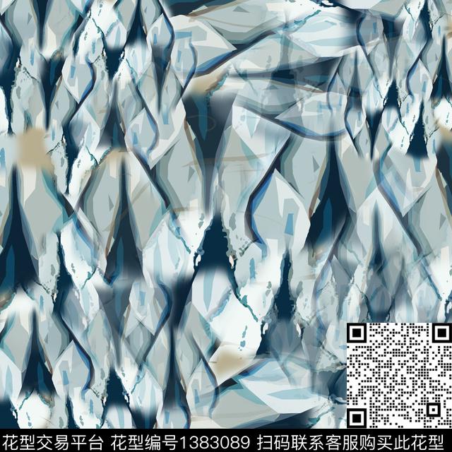 男装抽象迷彩图案数码印花华亿平台下载（图片编号: 1383089） - 瓦栏（Walan）