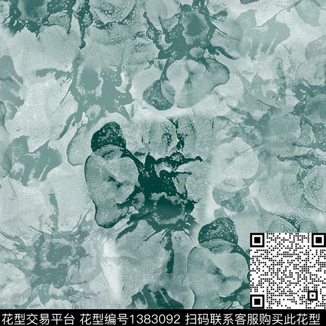 男装抽象迷彩图案数码印花华亿平台下载（图片编号: 1383092） - 瓦栏（Walan）