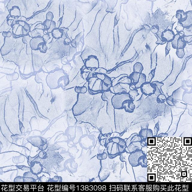 男装抽象迷彩图案数码印花华亿平台下载（图片编号: 1383098） - 瓦栏（Walan）