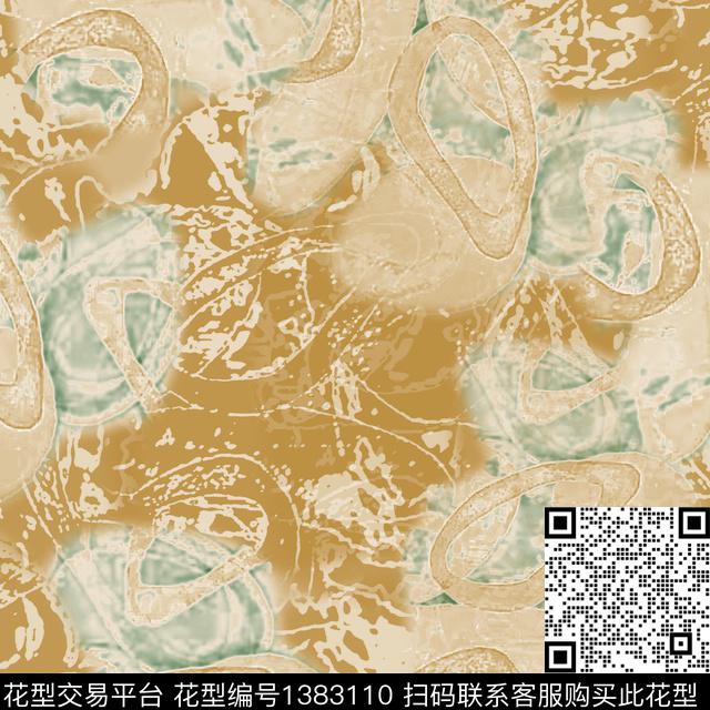 男装抽象迷彩图案数码印花华亿平台下载（图片编号: 1383110） - 瓦栏（Walan）