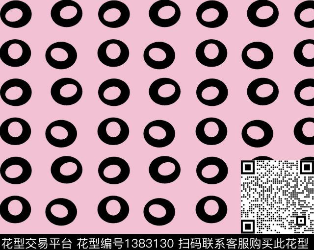 几何大牌风圆形传统印花华亿平台下载（图片编号: 1383130） - 瓦栏（Walan）