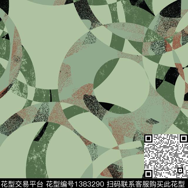 几何男装抽象男装传统印花华亿平台下载（图片编号: 1383290） - 瓦栏（Walan）