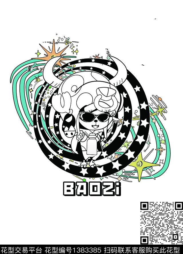 字母卡通人物趋势华亿平台数码印花华亿平台下载（图片编号: 1383385） - 瓦栏（Walan）