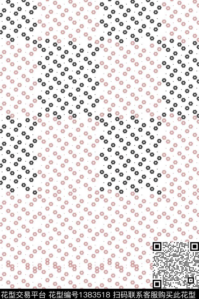 几何时尚小清新传统印花华亿平台下载（图片编号: 1383518） - 瓦栏（Walan）