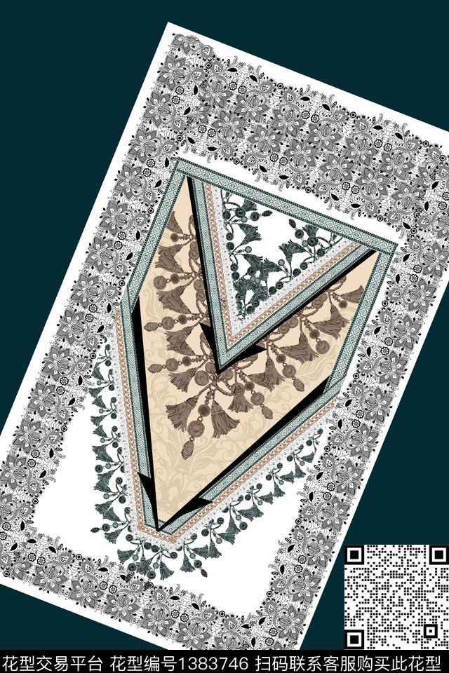 素雅大方数码印花华亿平台下载（图片编号: 1383746） - 瓦栏（Walan）