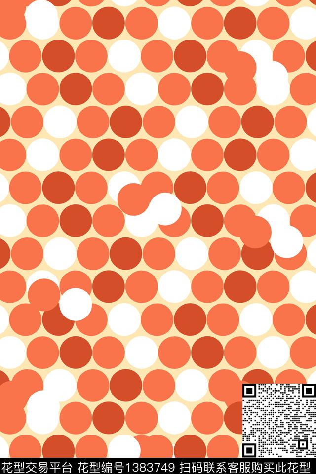 几何大牌风小清新传统印花华亿平台下载（图片编号: 1383749） - 瓦栏（Walan）