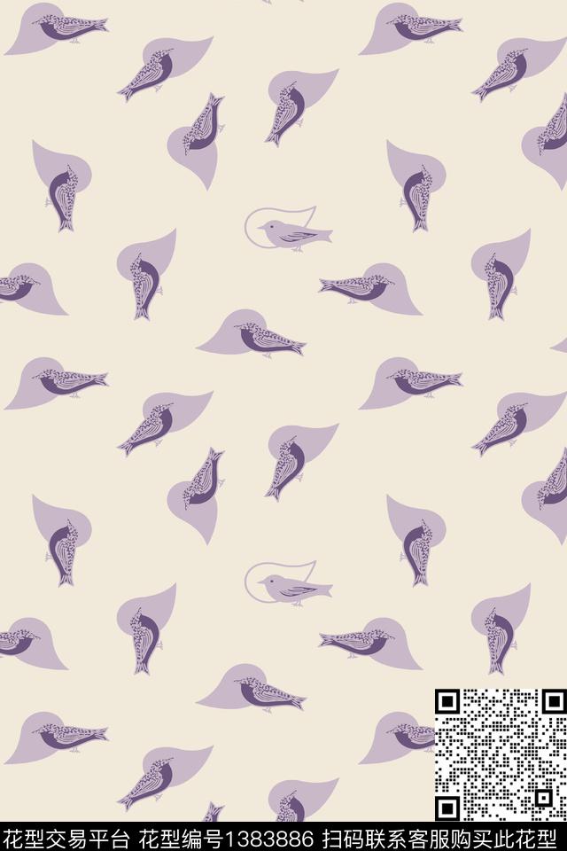 女装可爱小清新传统印花华亿平台下载（图片编号: 1383886） - 瓦栏（Walan）