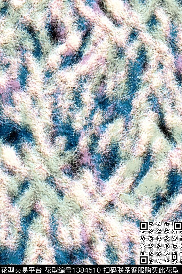 抽象男装户外家居服数码印花华亿平台下载（图片编号: 1384510） - 瓦栏（Walan）