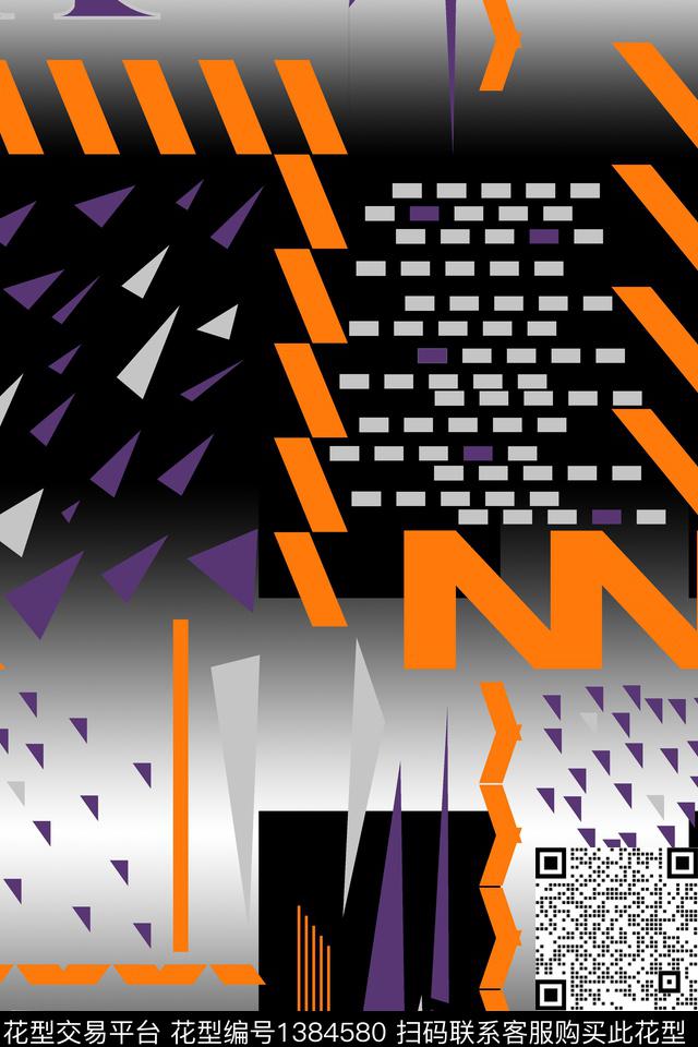 几何女装抽象男装传统印花华亿平台下载（图片编号: 1384580） - 瓦栏（Walan）