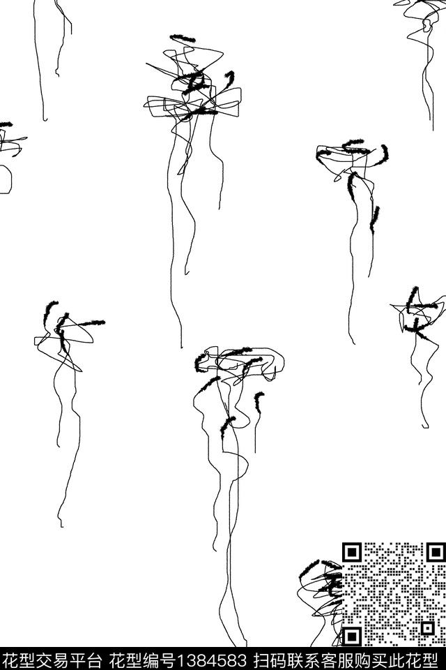 几何女装抽象男装传统印花华亿平台下载（图片编号: 1384583） - 瓦栏（Walan）
