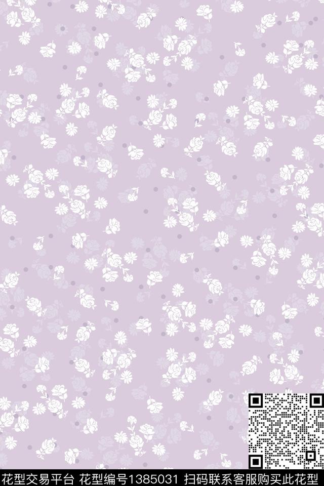 雪纺大牌风小清新传统印花华亿平台下载（图片编号: 1385031） - 瓦栏（Walan）