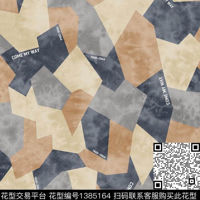 几何时尚男装传统印花华亿平台下载（图片编号: 1385164） - 瓦栏（Walan）