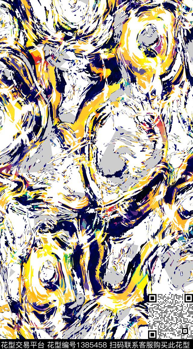 BaroqueGoldTextileprint数码印花华亿平台下载（图片编号: 1385458） - 瓦栏（Walan）