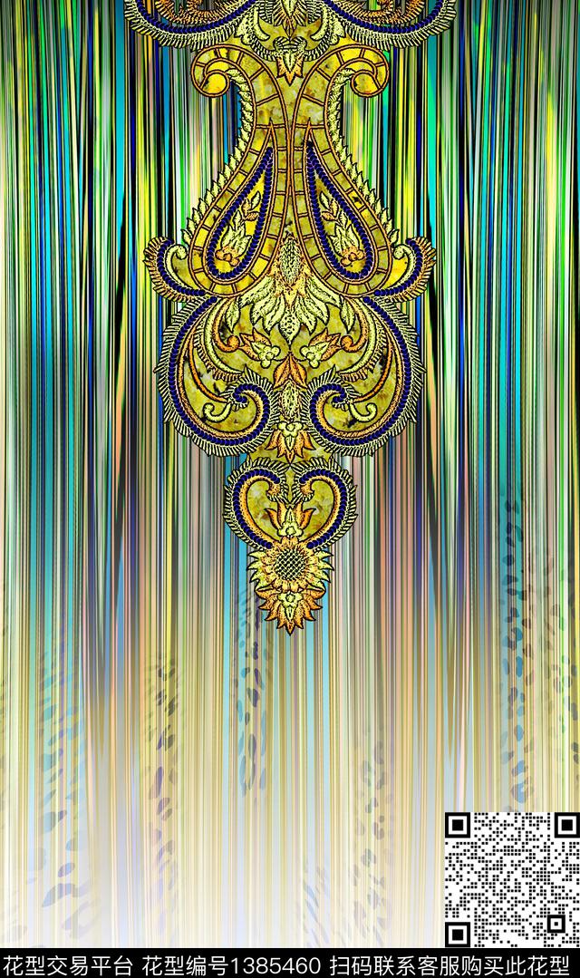 BaroqueGoldTextileprint数码印花华亿平台下载（图片编号: 1385460） - 瓦栏（Walan）