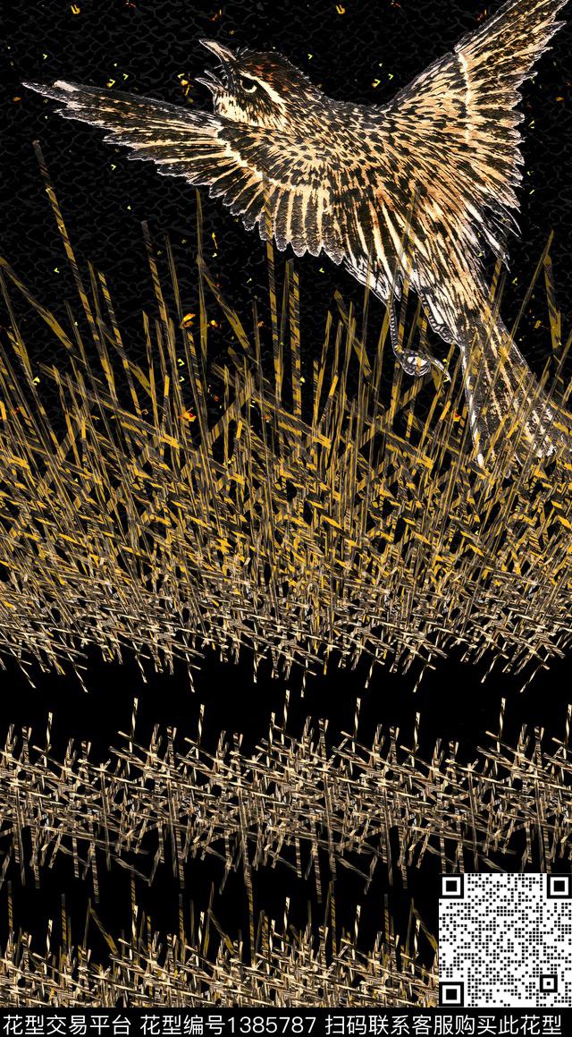 BaroqueGoldTextileprint数码印花华亿平台下载（图片编号: 1385787） - 瓦栏（Walan）