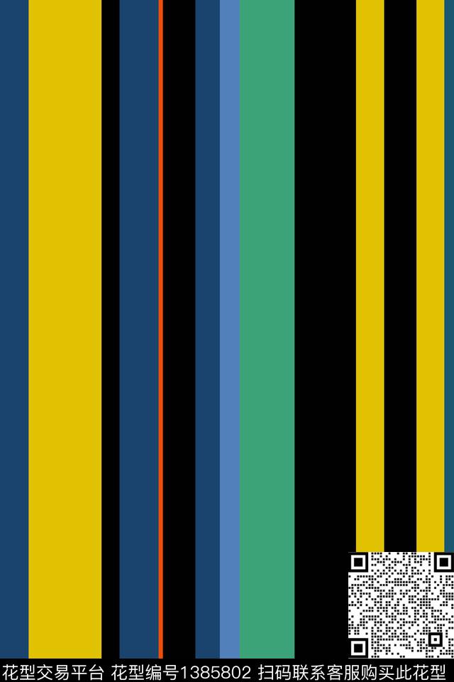 男装衬衫条纹传统印花华亿平台下载（图片编号: 1385802） - 瓦栏（Walan）