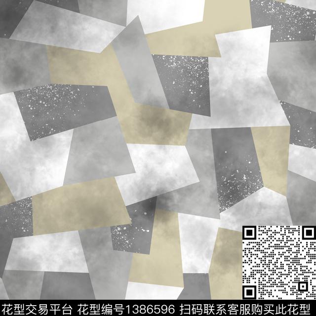 几何时尚男装传统印花华亿平台下载（图片编号: 1386596） - 瓦栏（Walan）