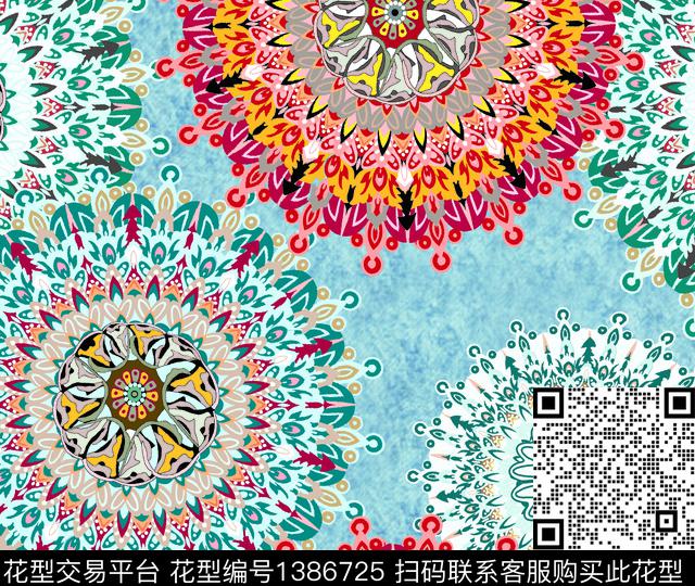 涂鸦字母黑白华亿平台数码印花华亿平台下载（图片编号: 1386725） - 瓦栏（Walan）