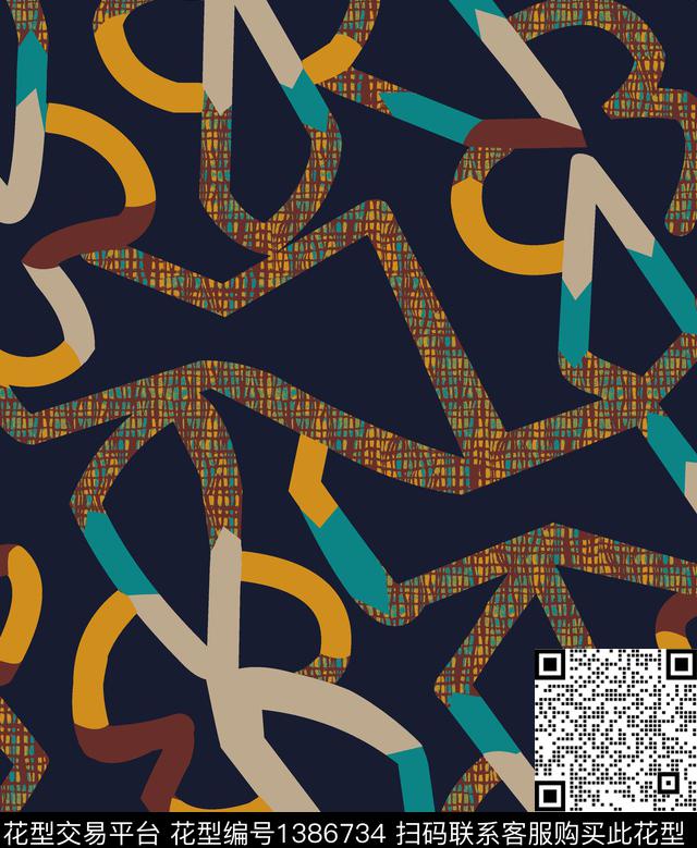 男装传统印花华亿平台下载（图片编号: 1386734） - 瓦栏（Walan）