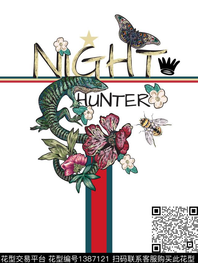 定位花男装大牌风数码印花华亿平台下载（图片编号: 1387121） - 瓦栏（Walan）