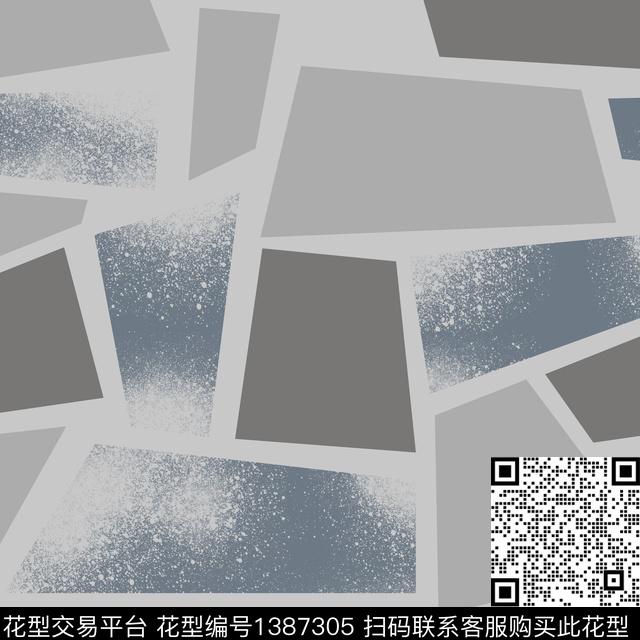 几何时尚男装传统印花华亿平台下载（图片编号: 1387305） - 瓦栏（Walan）