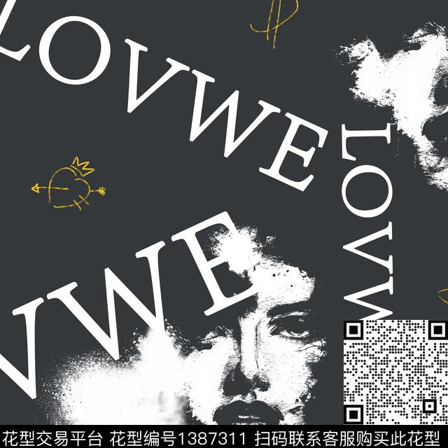 时尚男装大牌风传统印花华亿平台下载（图片编号: 1387311） - 瓦栏（Walan）