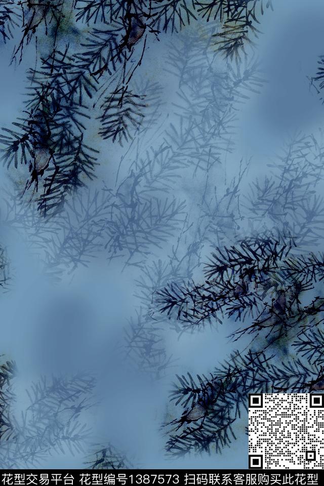 旗袍香云纱真丝数码印花华亿平台下载（图片编号: 1387573） - 瓦栏（Walan）