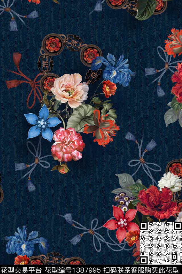 纸印花女装时尚趋势数码印花华亿平台下载（图片编号: 1387995） - 瓦栏（Walan）