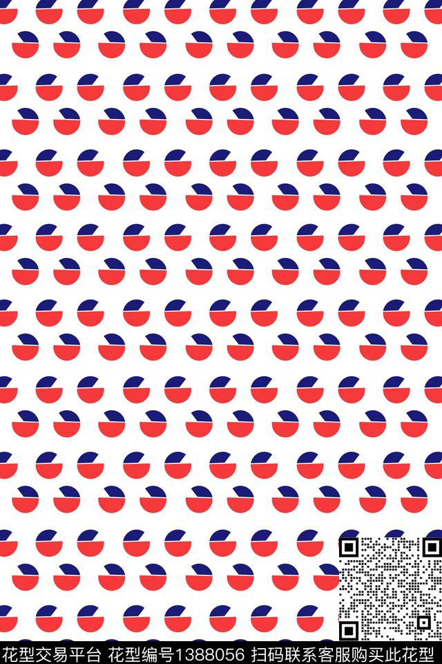 几何大牌风趣味传统印花华亿平台下载（图片编号: 1388056） - 瓦栏（Walan）