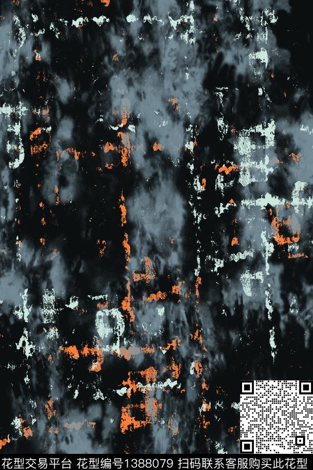 几何男装满版花迷彩传统印花华亿平台下载（图片编号: 1388079） - 瓦栏（Walan）