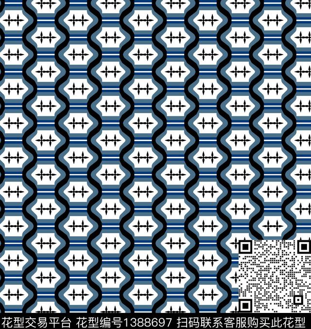 几何大牌风LV传统印花华亿平台下载（图片编号: 1388697） - 瓦栏（Walan）