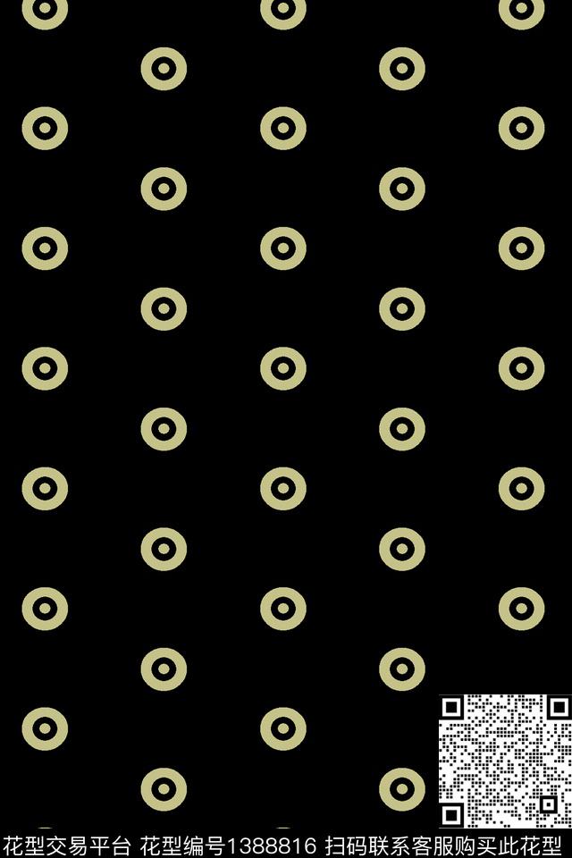 几何大牌风抽象数码印花华亿平台下载（图片编号: 1388816） - 瓦栏（Walan）